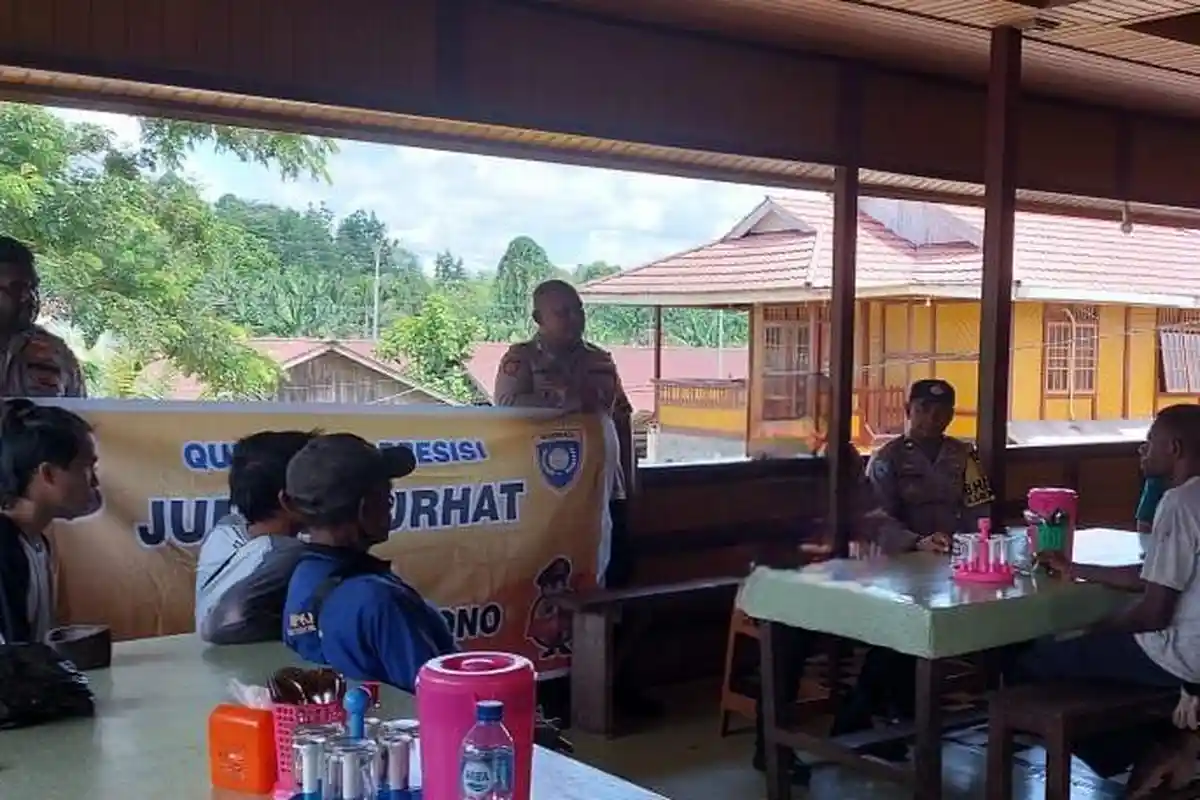 Kapolsek Klamono Beri Tanggapan soal Masalah Peredaran Miras di Kampung Foba 