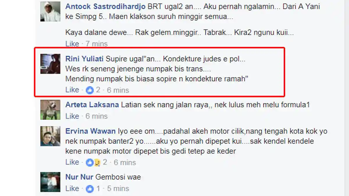 Armada BRT Tabrakan, Netizen: 'Sopire Kemrungsung Selak Pengin Melu Nyate' - brt_20170901_140600.jpg