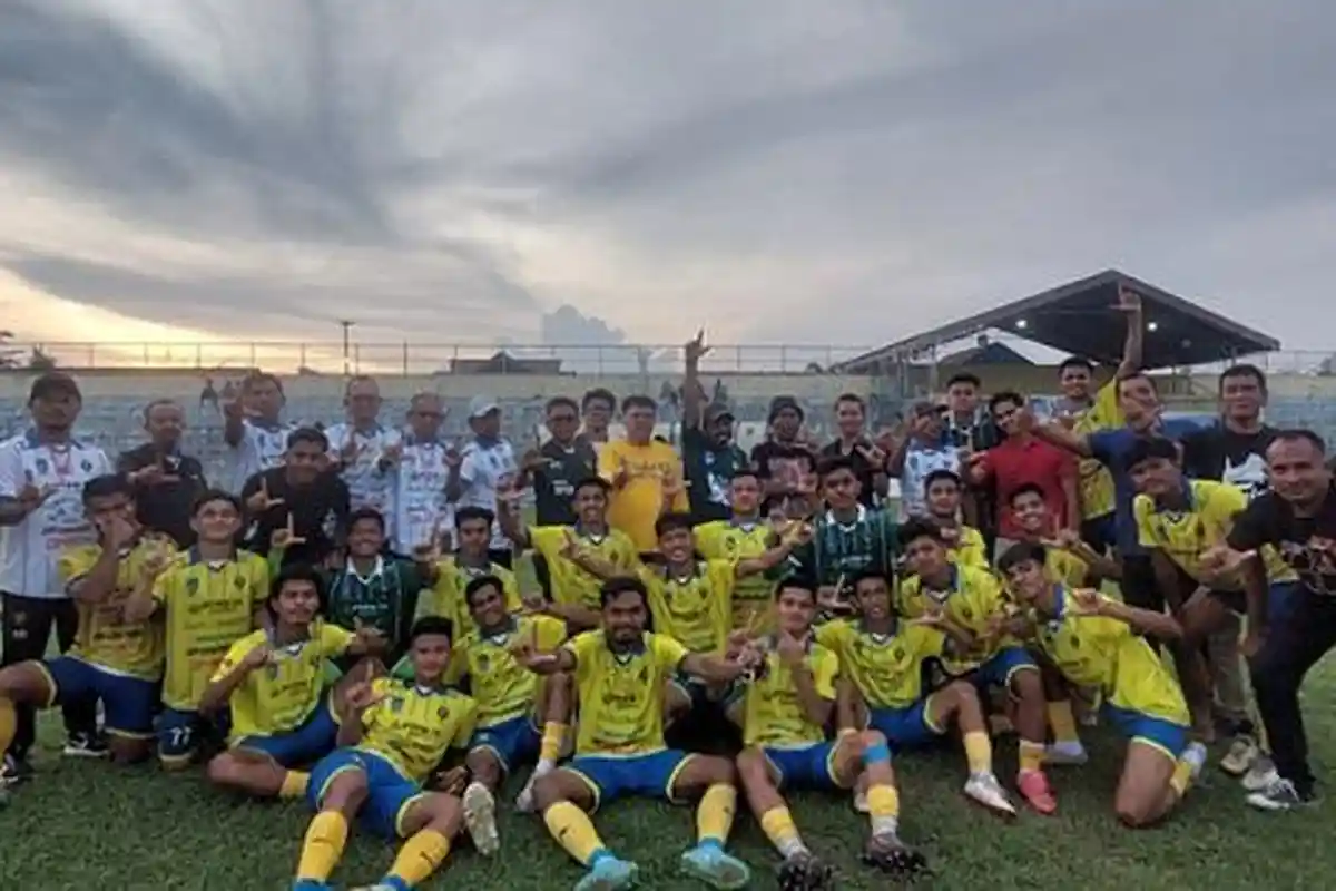 Berbagi Skor 1-1 dengan Persidi, PSBL Langsa Segel Tahta Juara Grup F Babak 8 Besar Liga 4 Zona Aceh