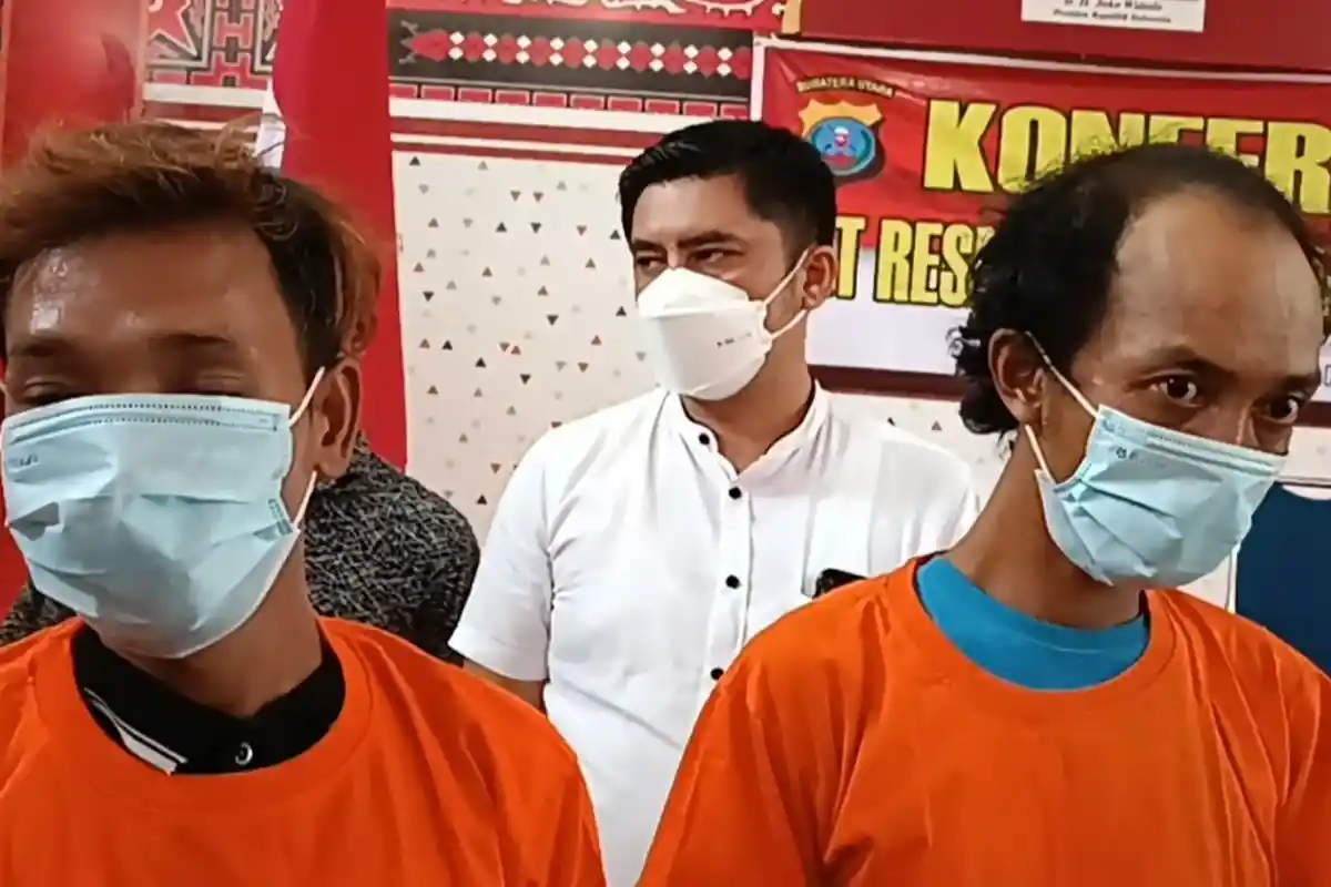 Bandit Narkoba di Jalan Kawat 1 tak Berkutik Digerebek Petugas Polres Pelabuhan Belawan