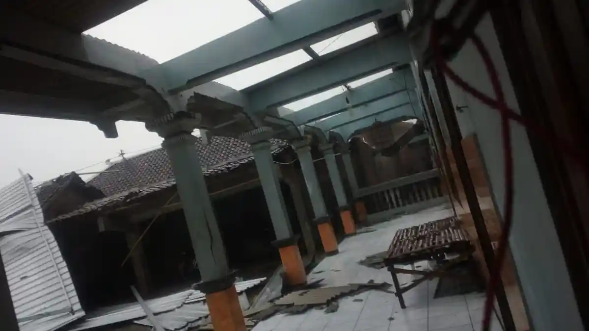 Puting Beliung Tampak di Gajah Mungkur Wonogiri, Tetapi Mengamuk di Bulu dan Tawangsari Sukoharjo