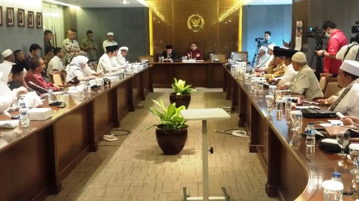 Habib Rizieq Bersama Ormas Islam Temui Pimpinan DPR Adukan Soal Penanganan Kasus Ahok