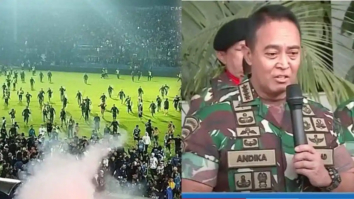 JANJI Jenderal Andika Perkasa Jika Ada TNI Lakukan Kekerasan Saat Tragedi Arema vs Persebaya: Pidana