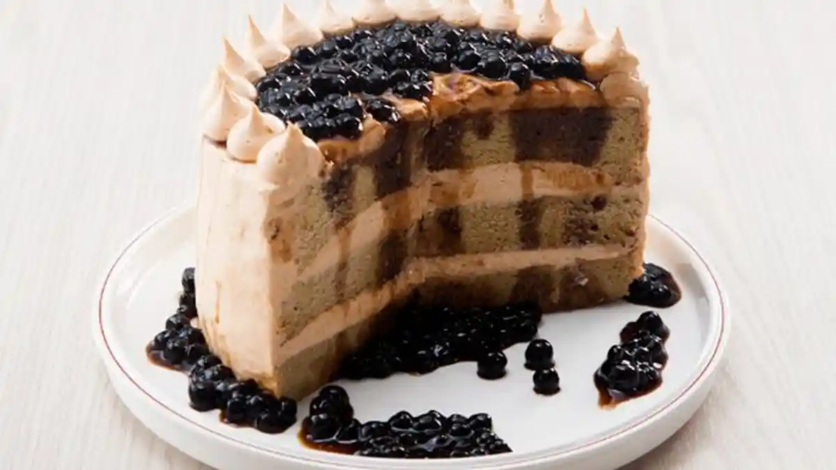 Resep Mudah dan Praktis: Cake Brown Sugar Boba Cocok untuk Hidangan di Rumah
