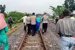 Pejalan Kaki di Lamongan Tertabrak KA Anjasmoro, Identitas Korban Masih Misterius