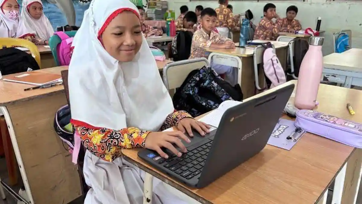 Kasus Chromebook Seret Nadiem Makarim, Sekolah di Banjarmasin Masih Manfaatkan Laptop Bantuan - Banjarmasinpost.co.id
