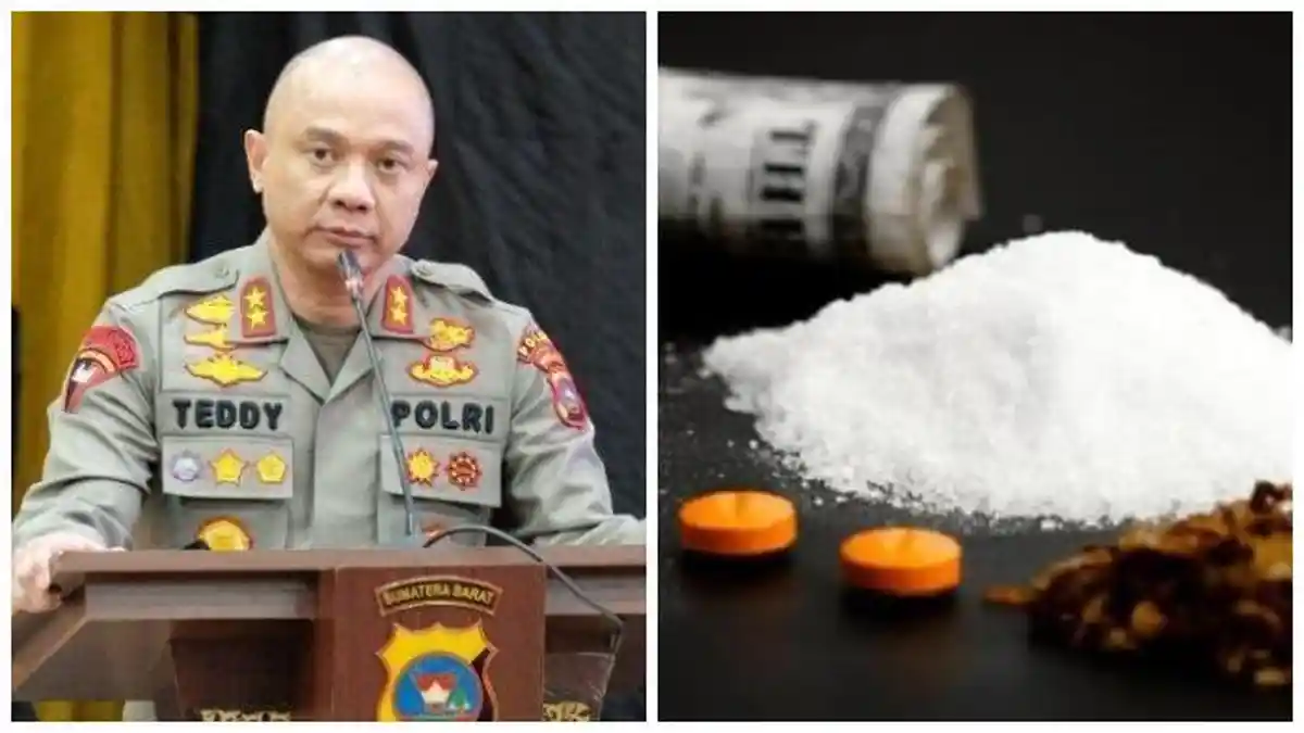 Putra Minahasa, Irjen Teddy Minahasa Putra Diduga Jual Narkoba