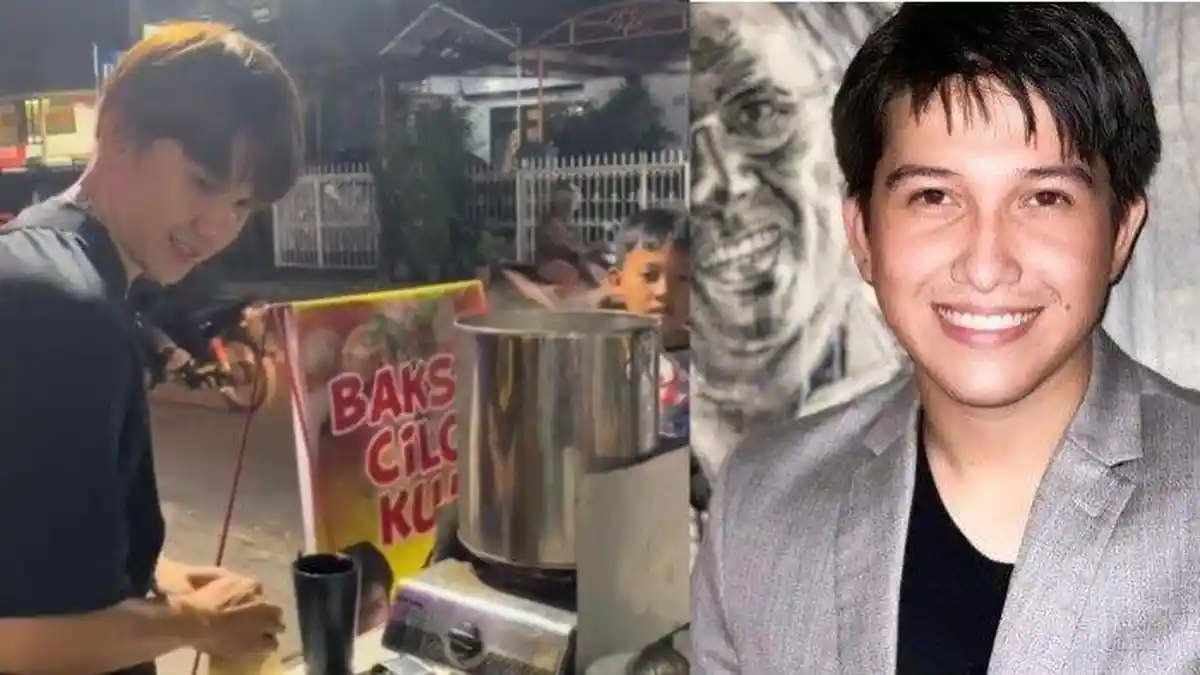 Aktor Sidik Eduard Kepergok Jualan Cilok di Pinggir Jalan, Ga Malu Malah Blak-blakan Omzet Hariannya