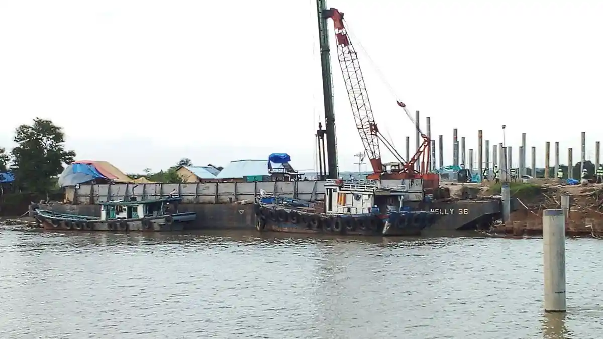 Terseret Arus Sungai Tulangbawang, Pekerja JTTS Menghilang