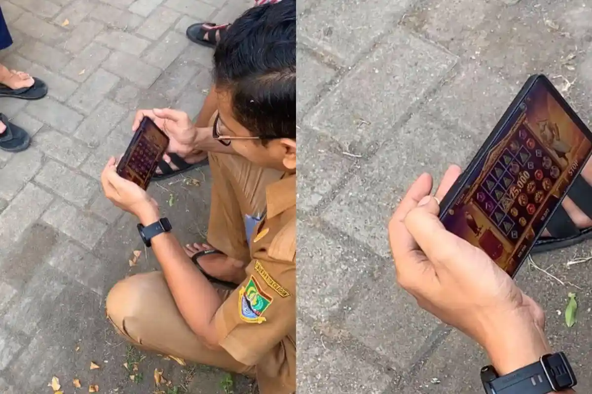 VIRAL Seorang ASN di Cilegon Diduga Asyik Main Judi Slot, Warganet: Ditunggu Klarifikasinya