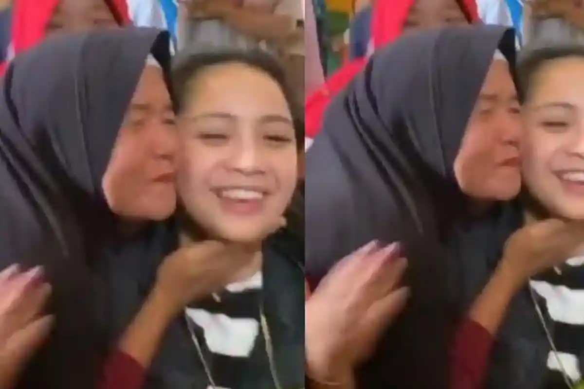 Main ke Rumah Pengasuh Rafathar Bareng Raffi Ahmad, Lihat Reaksi Nagita saat Pipinya Dicium Warga