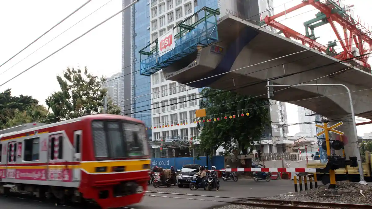 Terdapat 186 Perlintasan Liar Kereta Api di Daop I