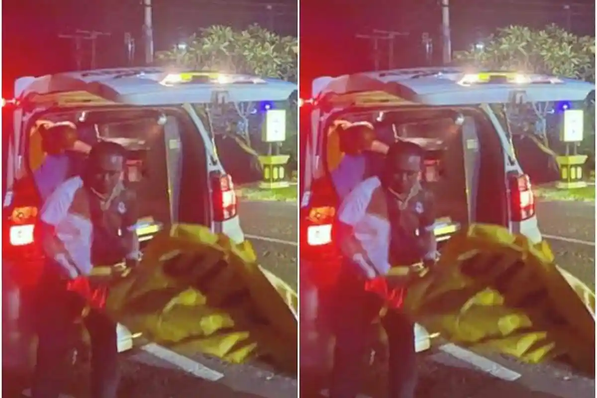 Kecelakaan Maut, Seorang Pemotor Tewas, Serempetan Motor Lalu Korban Jatuh Terlindas Truk