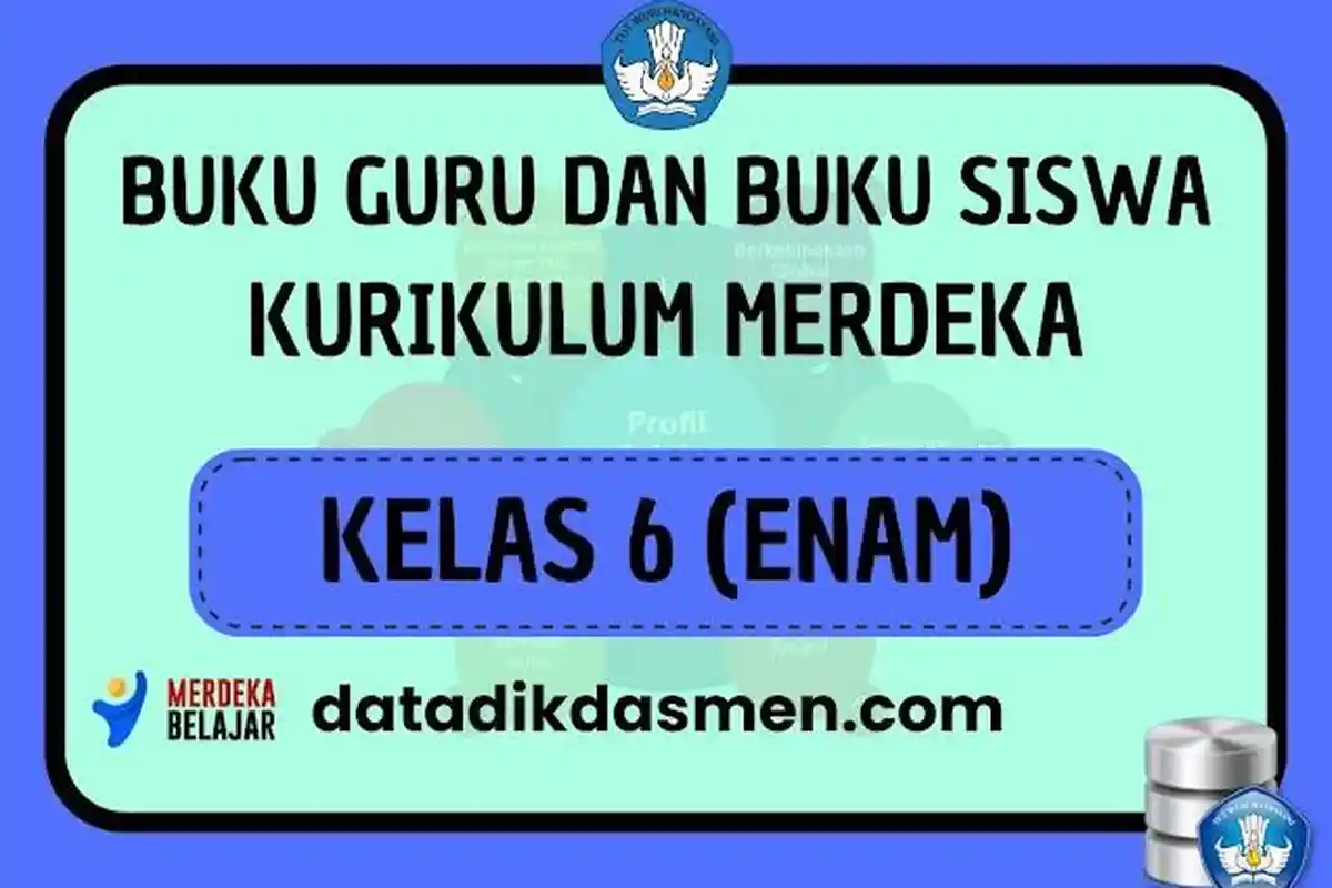 GRATIS, Link Google Drive Buku Kurikulum Merdeka, Semua Mata Pelajaran Kelas 6 SD/MI Tahun 2023/2024