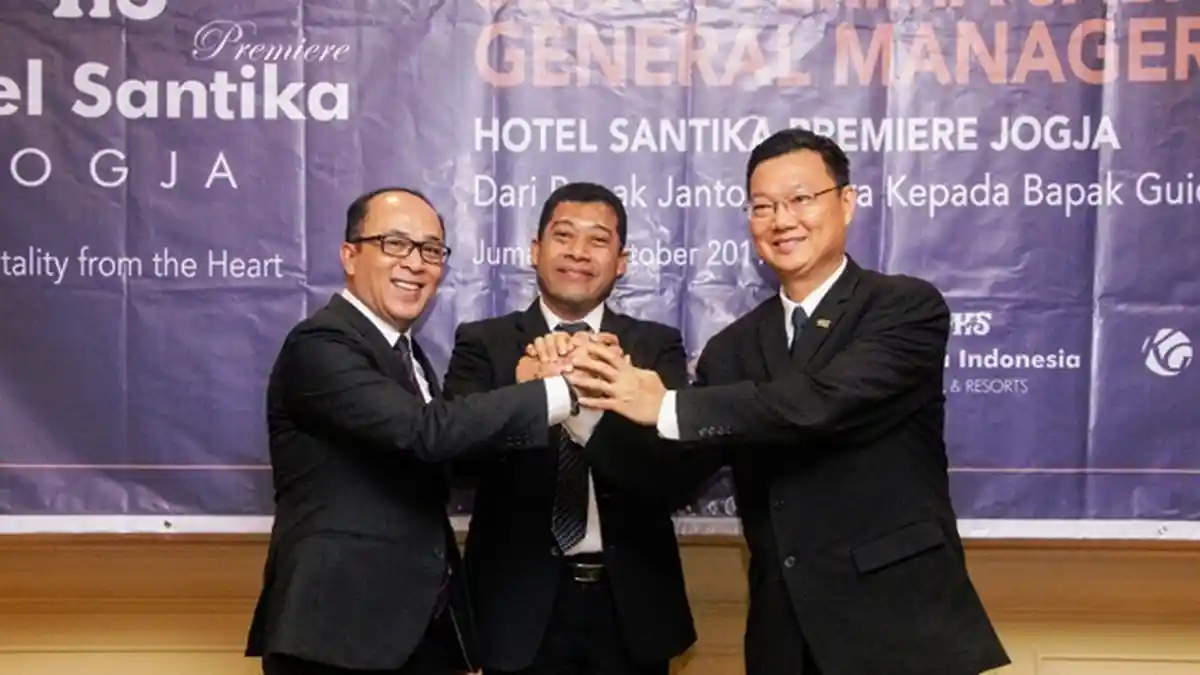 Guido Andriano Resmi Menjabat Sebagai General Manager Hotel Santika Premiere Jogja