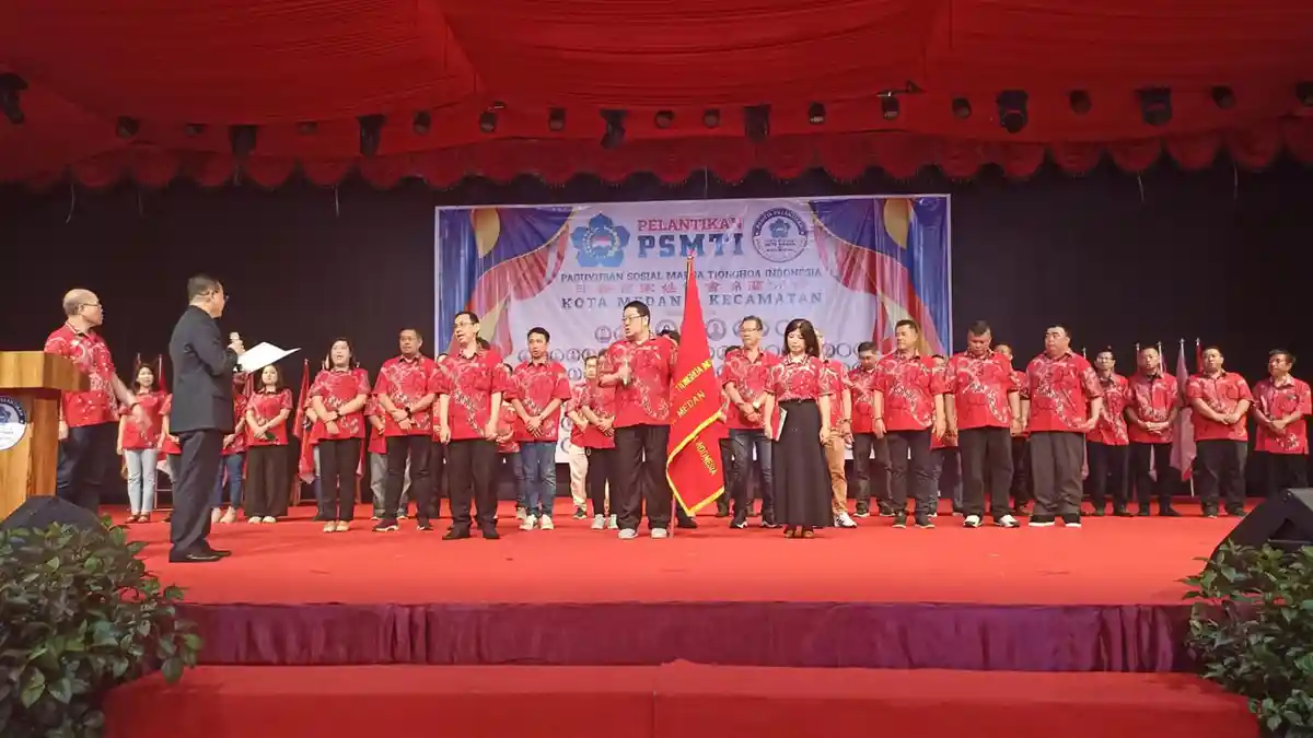 Pengurus PSMTI Kota Medan Resmi Dilantik, Siap Berpartisipasi Dalam Pembangunan di Indonesia