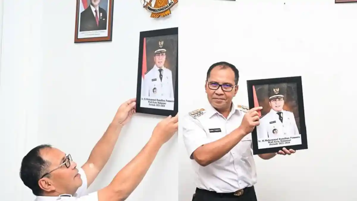 Danny Pomanto Pamit, Bawa Pulang Fotonya dari Ruang Kerja Wali Kota Makassar