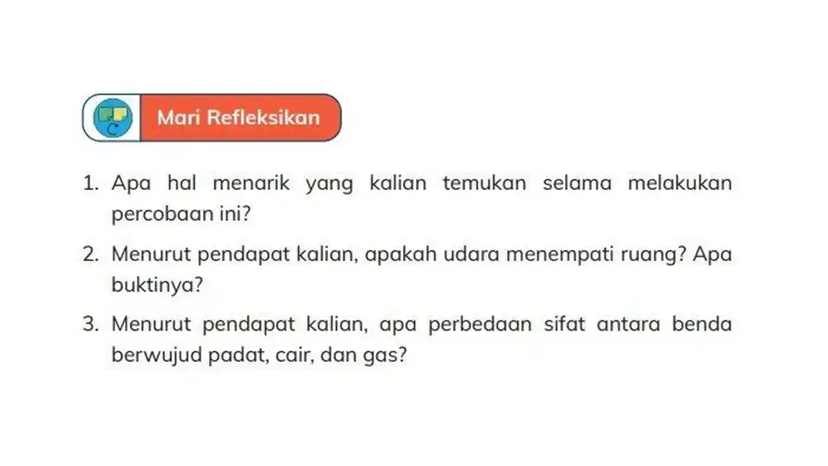 Kunci Jawaban Ilmu Pengetahuan Alam dan Sosial Kelas 4 SD Halaman 45 ...