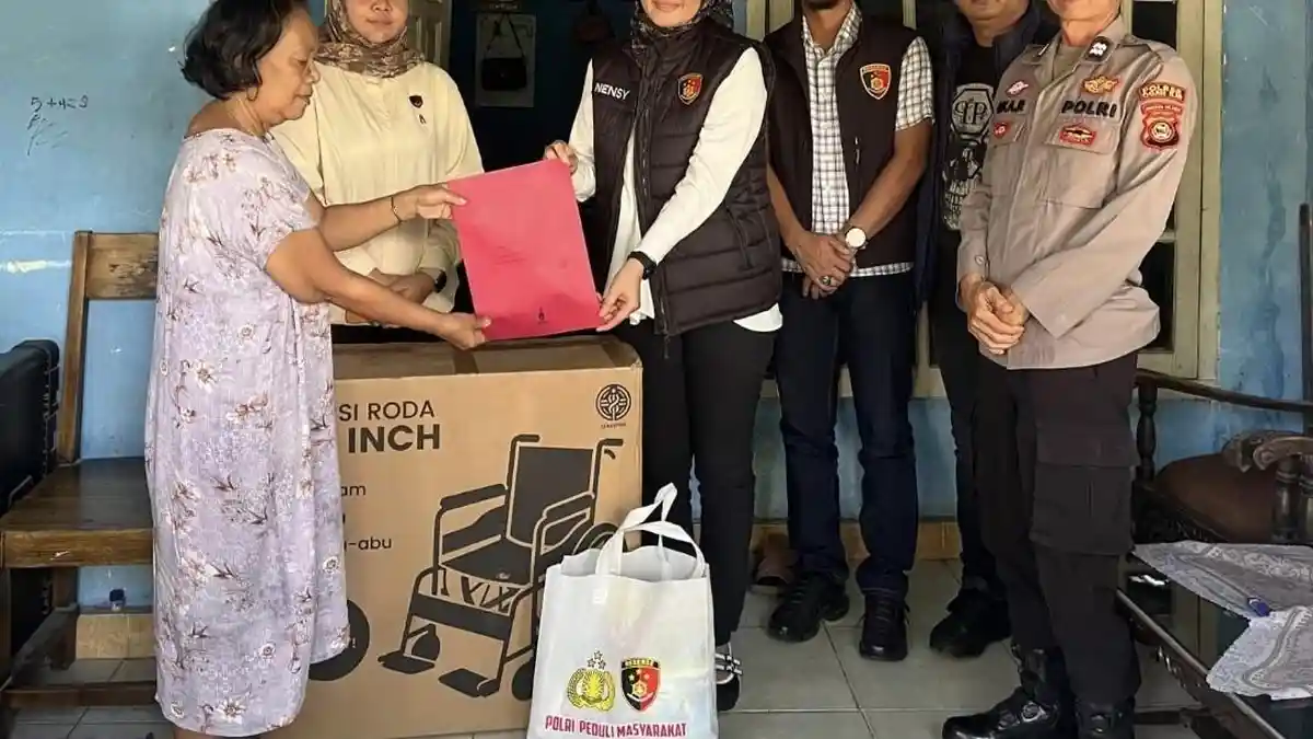 Satres PPA-PPO Polres Ogan Ilir Salurkan Bantuan Kemanusiaan Dalam Rangka HUT ke-80 Bhayangkara - Tribunsumsel.com