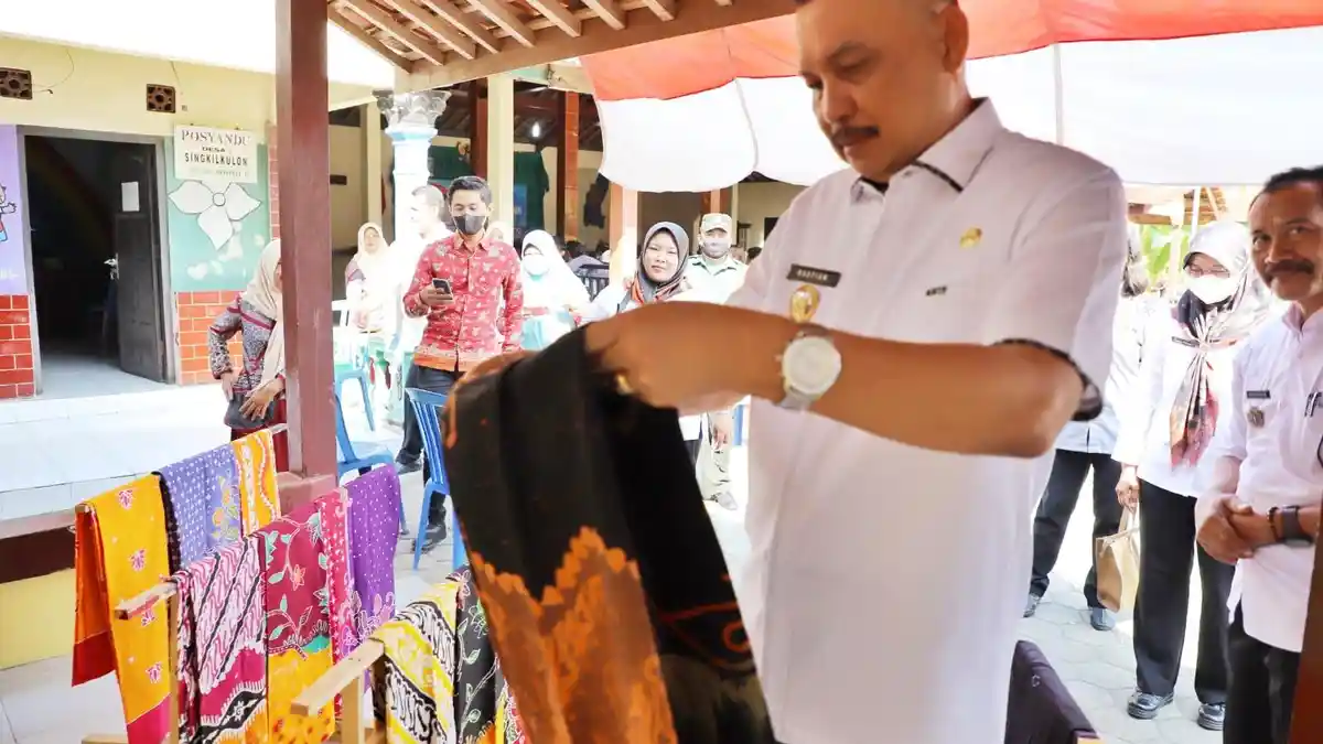 Pembatik Singkilkulon Ingin Tembus Pasar Internasional, Agus Bastian: Kami Siap Bantu Pemasaran