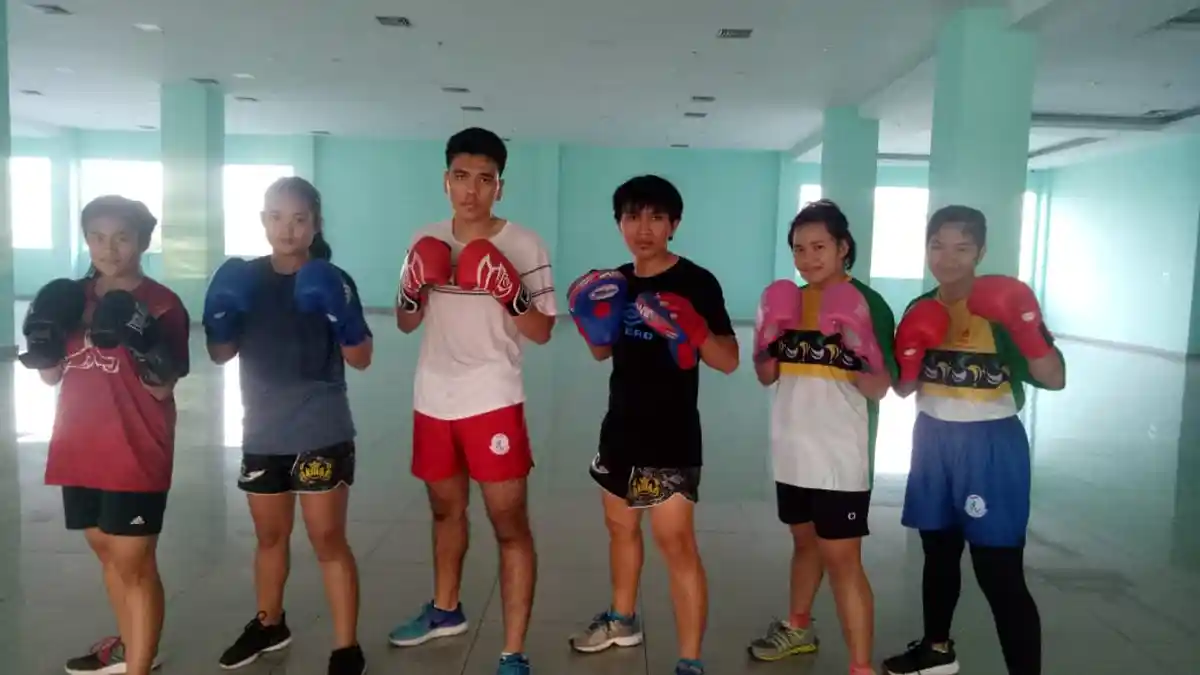Jalani Pelatda Berjalan, Atlet Muaythai Sumut Fokus Latihan Daya Tahan