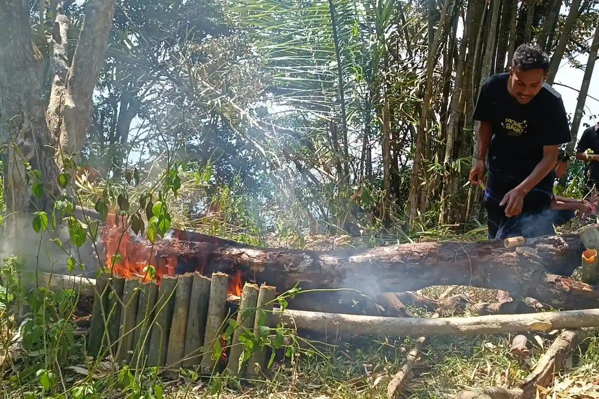 Harmoni Alam dan Ritual Nggua Bapu Joka Ju dalam  Pesta Adat Sambut Musim Tanam di Desa Pemo Ende