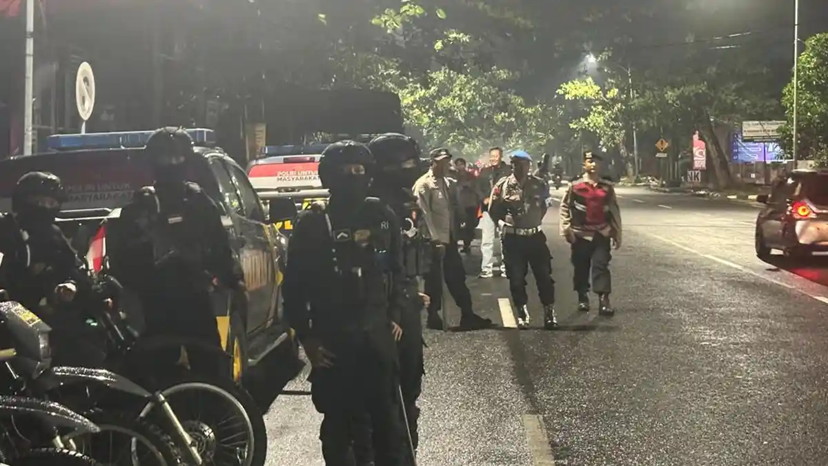 Operasi Patuh Candi Dilakukan di Area Rawan Balap Liar Semarang Dini Hari, 47 Pemotor Ditindak