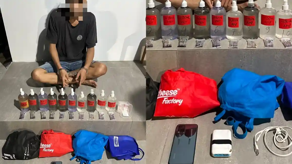 Polda Kaltim Bongkar Sindikat Narkotika Cair dari Malaysia di Penajam - Tribunkaltim.co