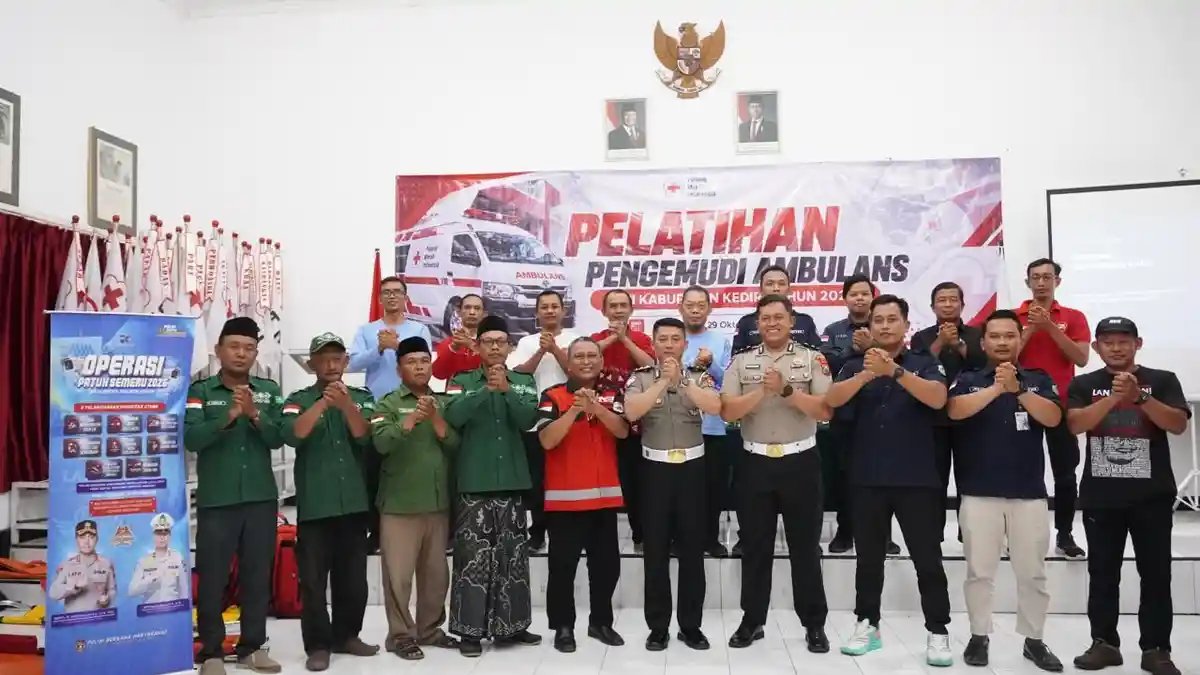 Geger! Sopir Ambulans Kediri Digembleng Safety Driving Patuh Semeru