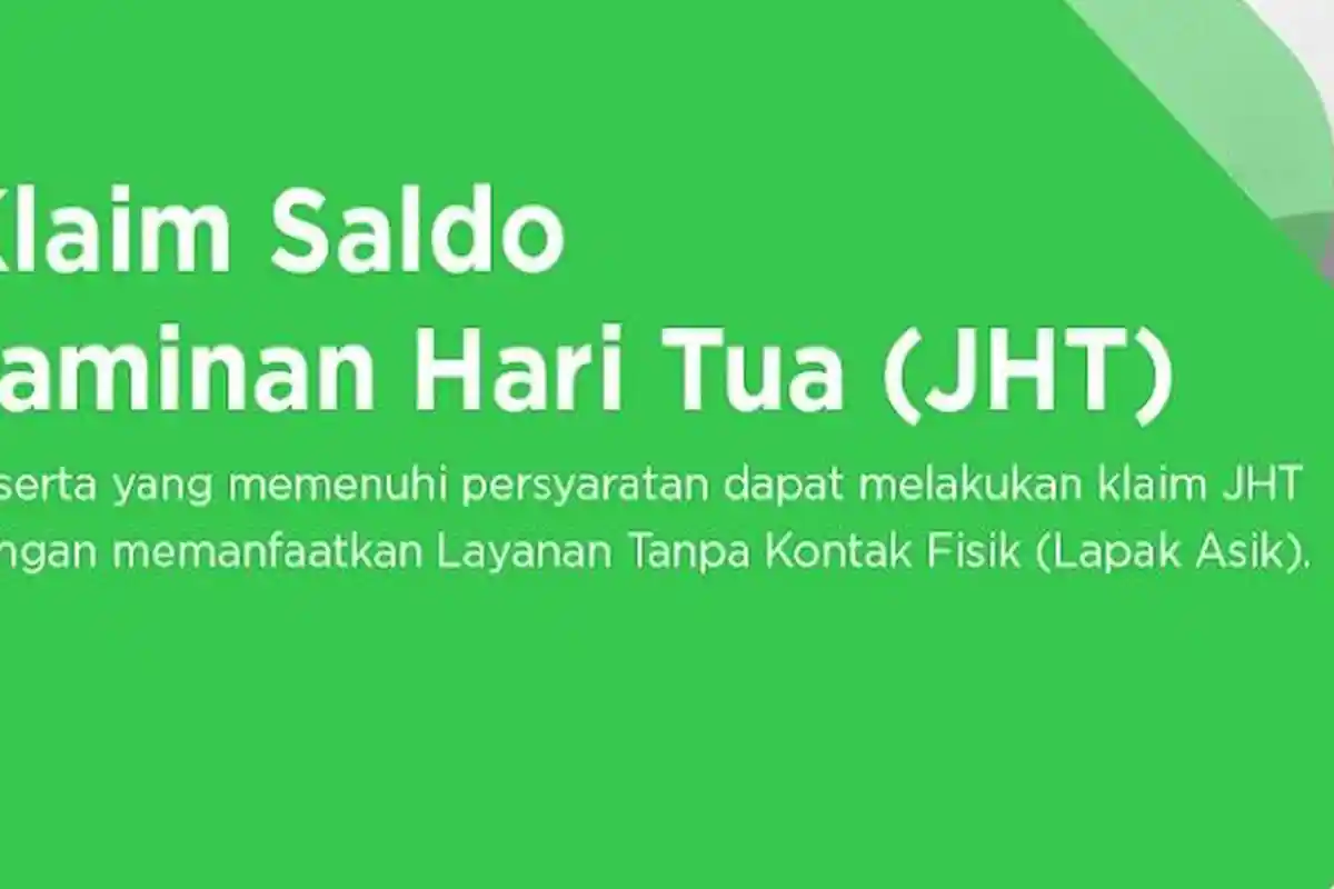 Cara Cairkan Saldo JHT BPJS Ketenagakerjaan Online, Klik lapakasik.bpjsketenagakerjaan.go.id