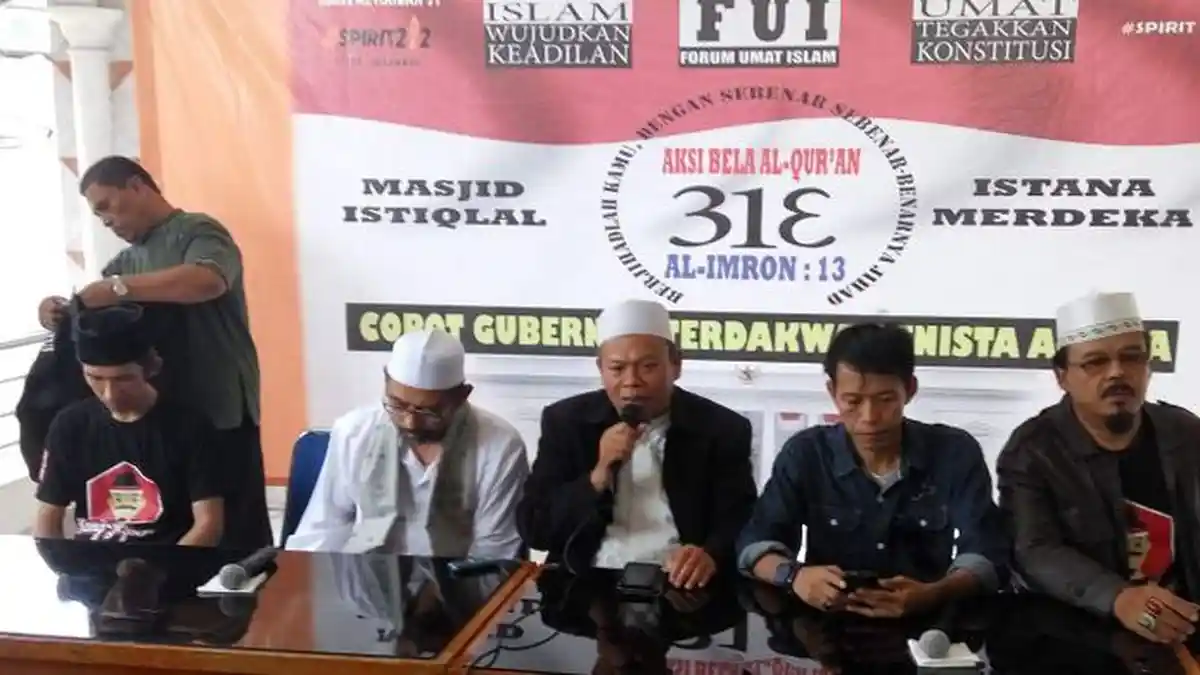 Sekjen FUI Al-Khaththath Ditangkap karena Tuduhan Permufakatan Makar