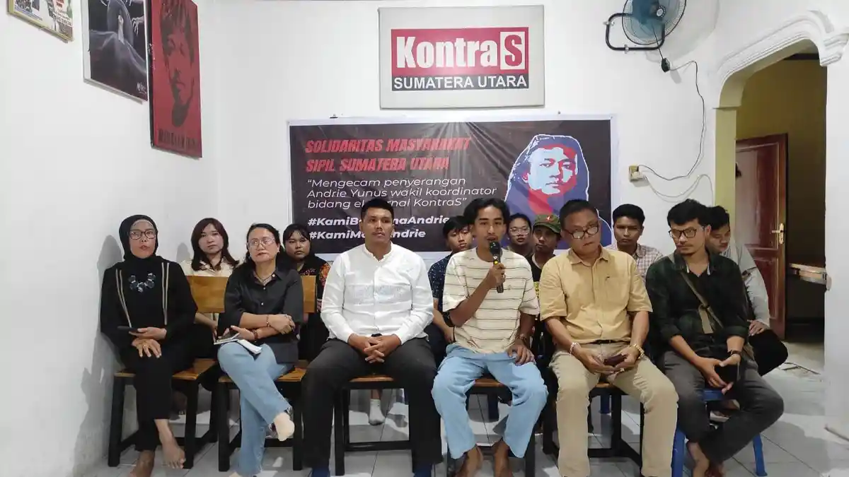 Organisasi Masyarakat Sipil Sumut Nilai Penyiraman Air Keras Aktivis Teror Pembela HAM