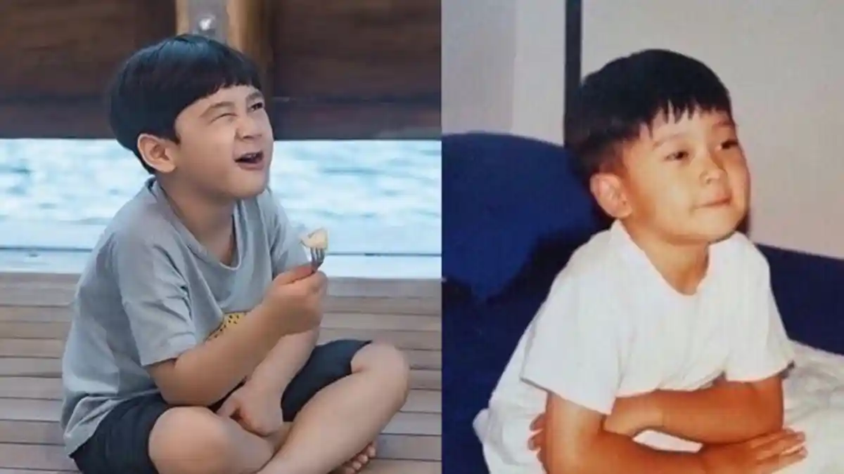 Rafathar Dianggap Mirip Jaehyun NCT Semasa Kecil, Begini Reaksi Raffi Ahmad