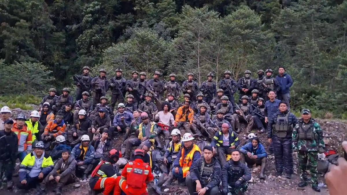 18 Pekerja PTFI Diganggu OPM Kodap Kalikopi, Satgas Koops TNI Habema ...
