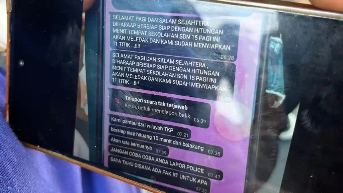 Sosok Pelaku Teror Ancaman Bom di SDN Srengseng Sawah Jaksel Ditangkap, Motif Masih Didalami - Tribunnews.com