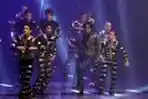 Aksi panggung Shahrukh Khan