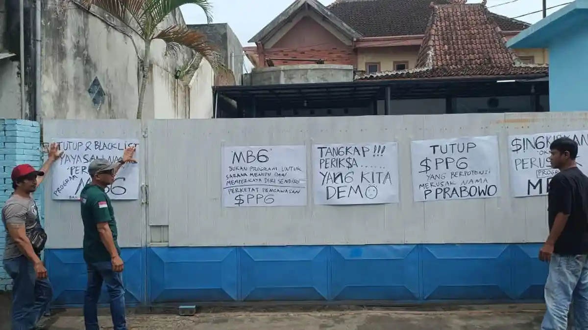 Warga Geruduk SPPG Bandar Lor Kota Kediri, Tuntut Transparansi Keuangan