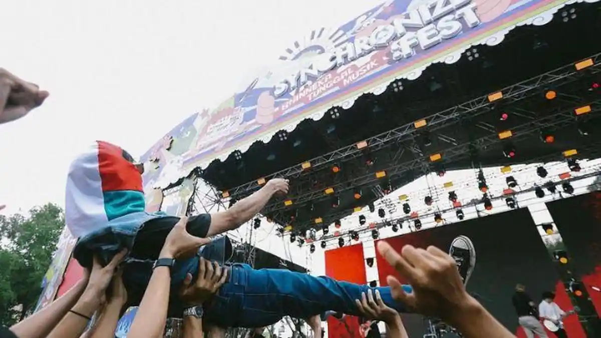 Hari Kedua Synchronize Festival 2023 Ramai Tanpa Jeda dari Petang hingga Silam