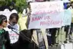 Aksi Damai Walhi Aceh