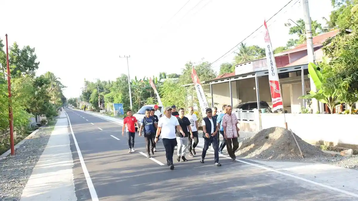 Warga Apresiasi Pemerintah, Jalan Sungai Brantas–Panyula Kini Mulus Setelah Bertahun-tahun Rusak