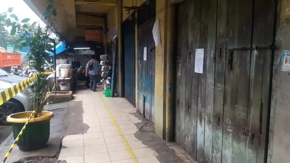 VIDEO: Pasar Rawa Kerbau Terapkan Sistem Ganjil Genap Mulai Hari Ini