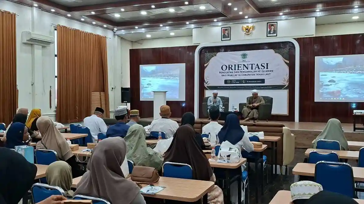 Puluhan Mualaf 'Curhat' Soal Ibadah hingga Keluarga Nonmuslim, MUI Tala Beri Pembinaan Menyeluruh - Banjarmasinpost.co.id