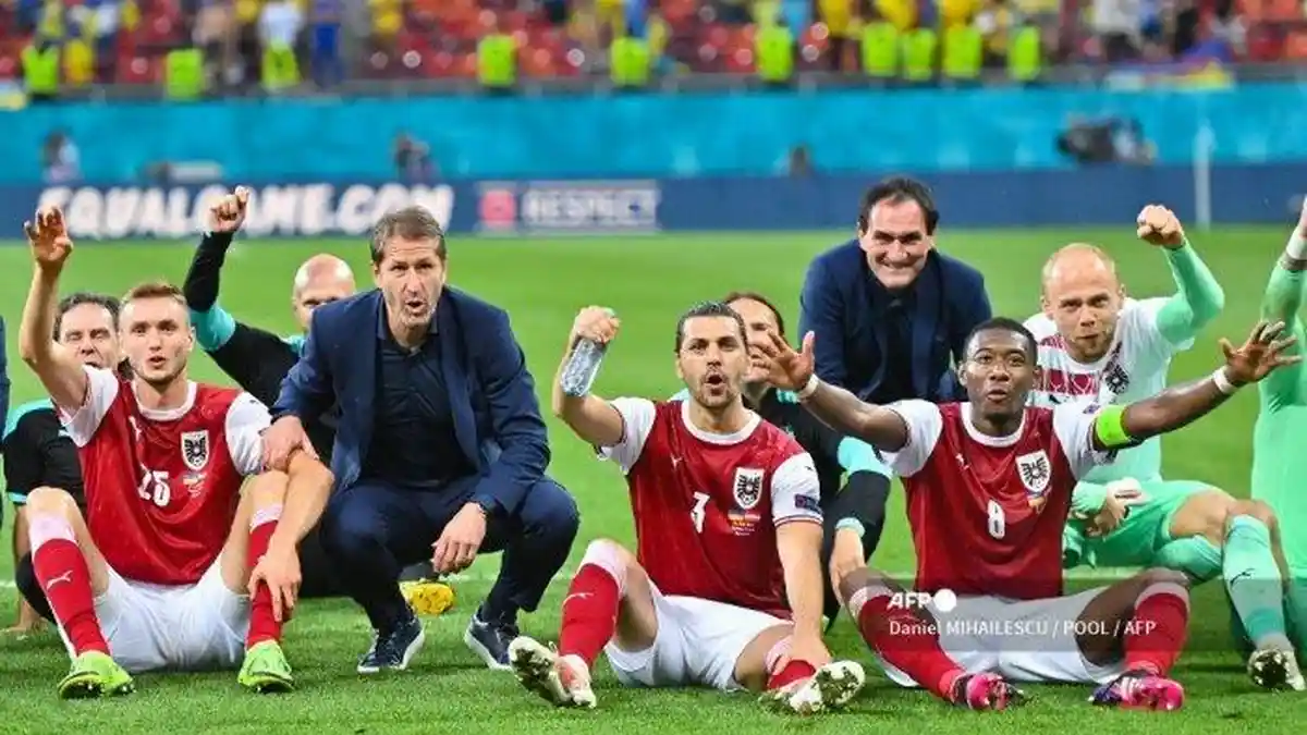 HASIL EURO 2020 - Austria Dampingi Belanda ke 16 Besar, Ukir Sejarah Baru