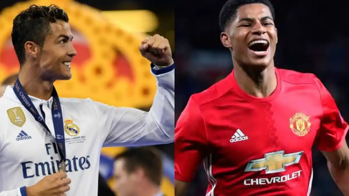 Tampilkan Gol Keren, Marcus Rashford Disebut Mirip Cristiano Ronaldo oleh Sosok Ini