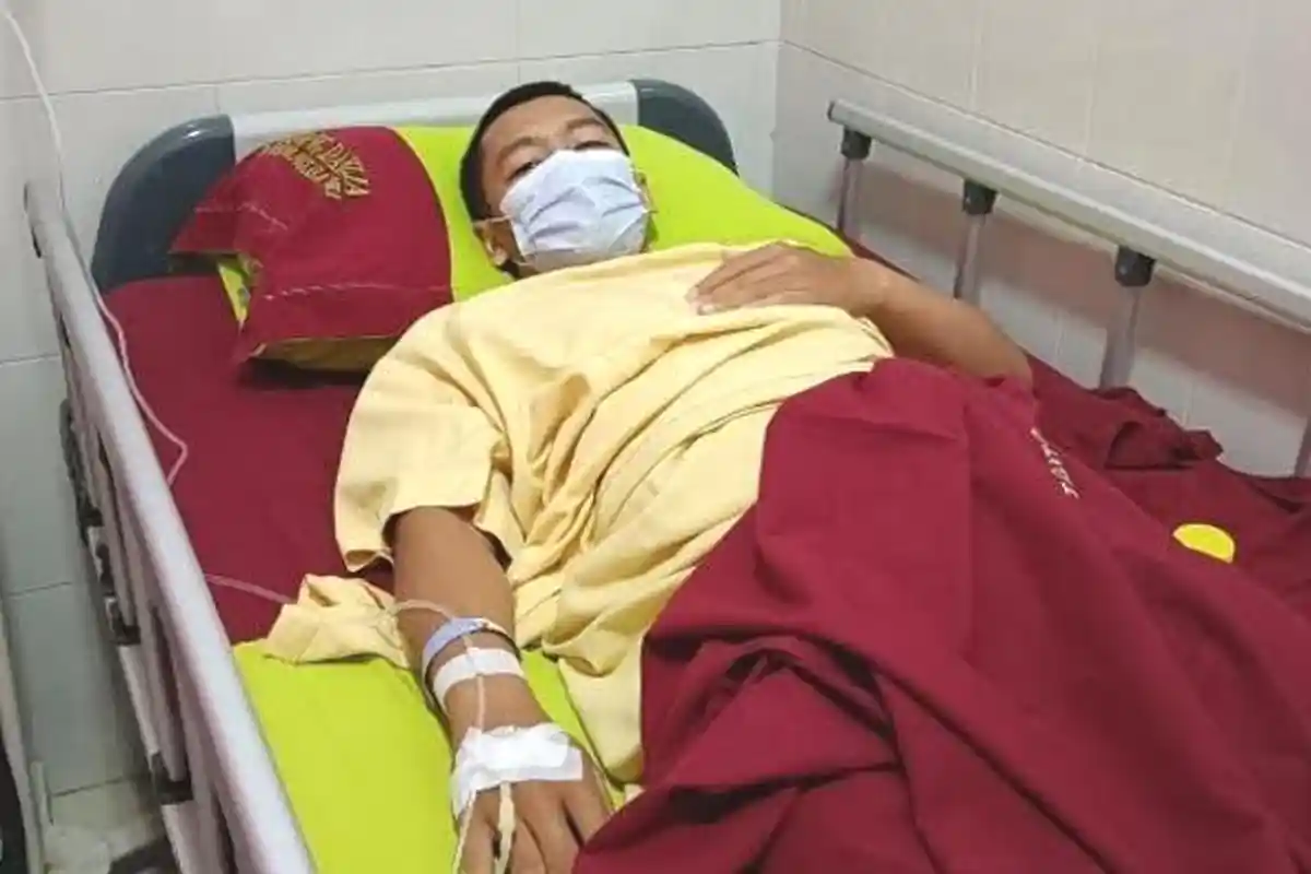 Arizal Asal Kediri Bersyukur dengan Program JKN, Transfusi 5 Kantong Darah Hingga Operasi Lancar