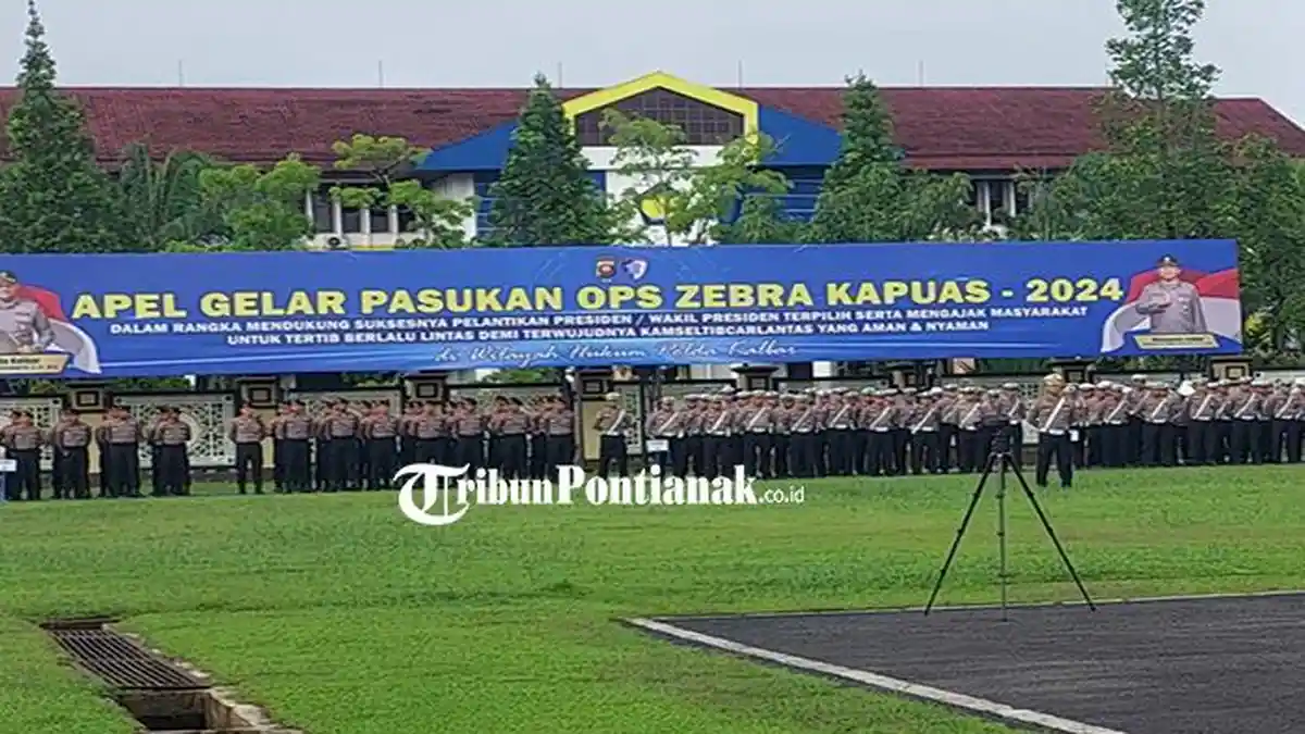 Selama 14 Hari Kedepan,Polda Kalbar Gelar Operasi Zebra Kapuas 2024