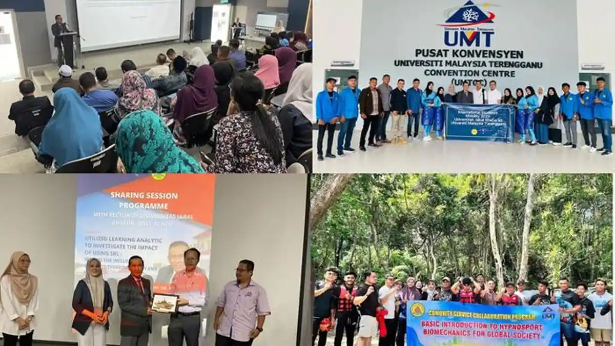 Mahasiswa Unigha Ikut Internatioanal Students mobility di Universiti Malaysia Terengganu