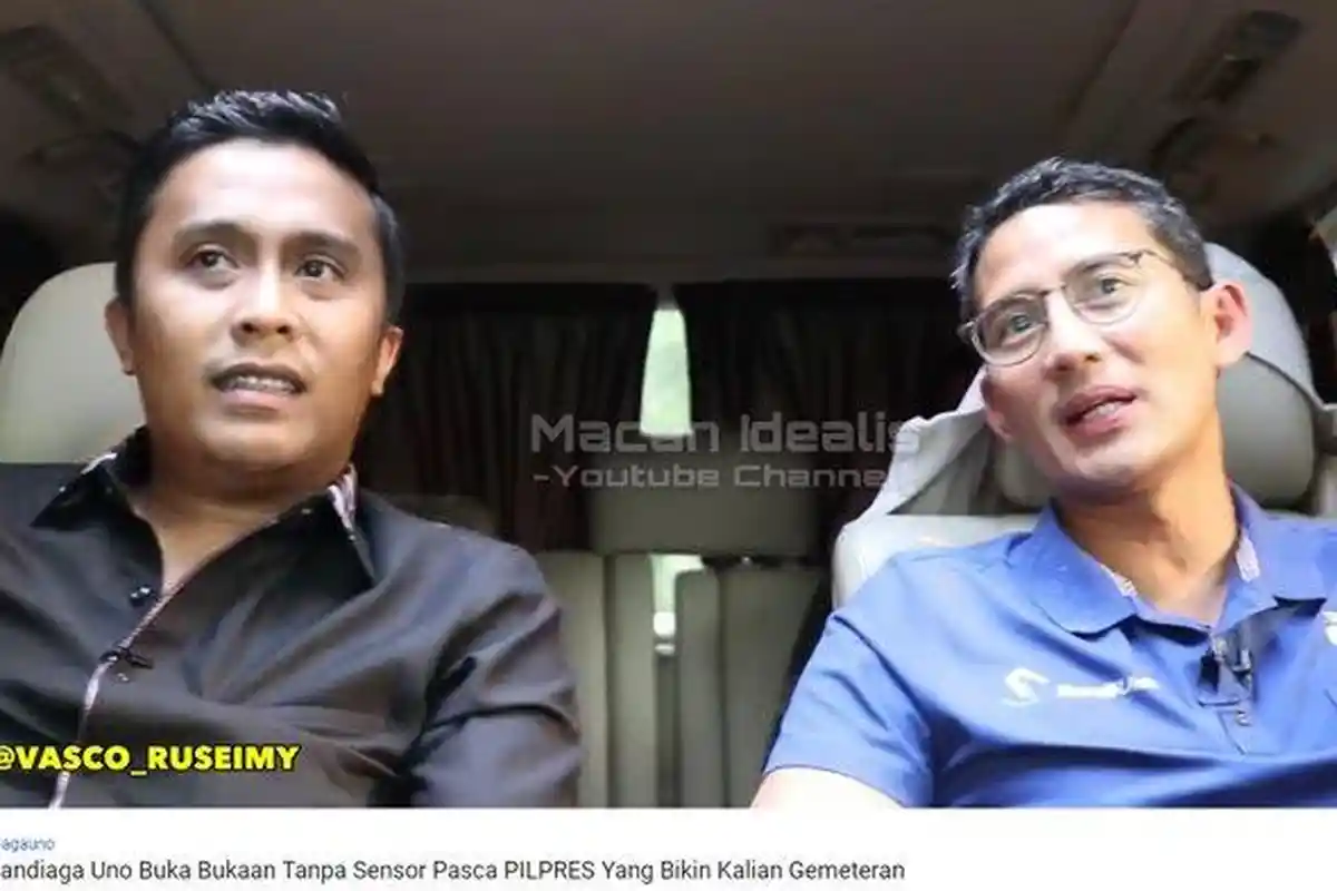 Alasan Sandiaga Uno Pilih Kelas Ekonomi, Kalau Naik Pesawat Pribadi Tak Bisa Interaksi dengan Warga