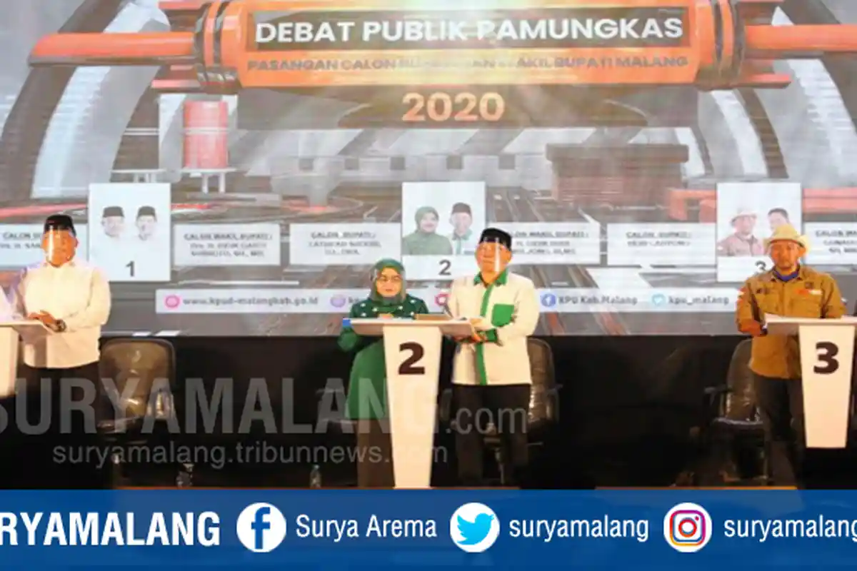 Lihat Quick Count Pilkada Malang 2020, SanDi dan Ladub Saling Klaim Kemenangan