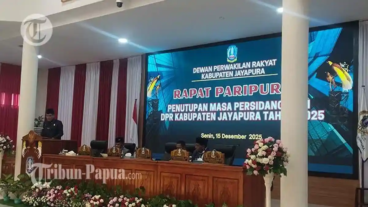 DPRK Jayapura Tutup Masa Sidang III, Dewan Kerjakan 13 Kegiatan